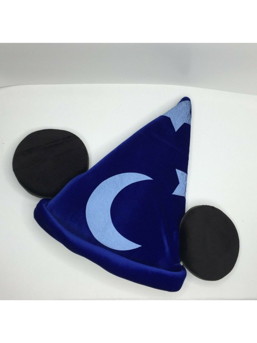 Disney Mickey Mouse Sorcerers Apprentice Ears Wizard Blue Hat Stars Moon